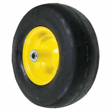 A & I PRODUCTS WHEEL-SMOOTH, 13X5X6, YELLOW, FP 12" x12" x5.75" A-B1FP123